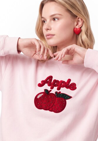 MYMO - Sweatshirt em rosa