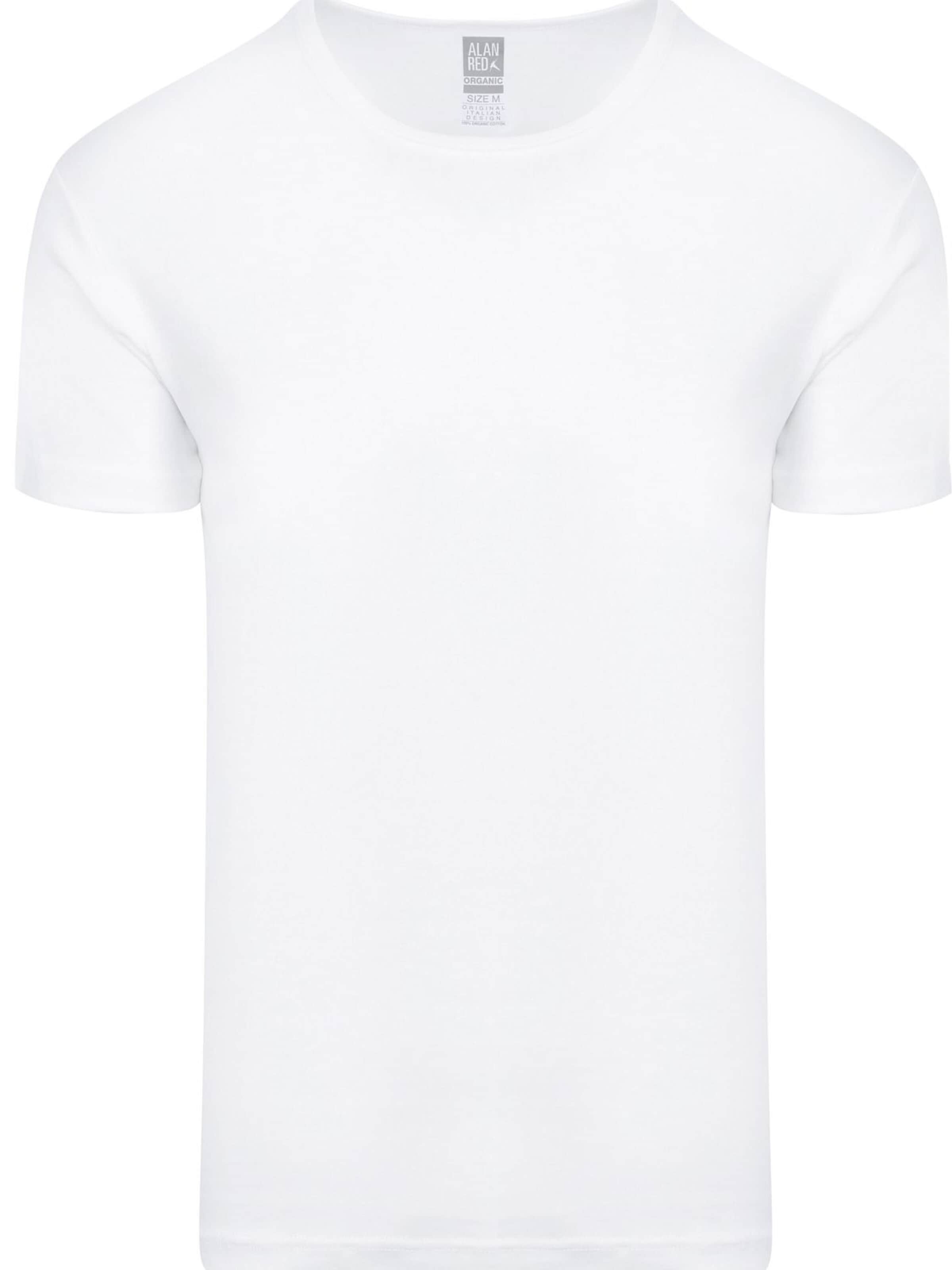 alan red Shirt 'Copenhagen' in White