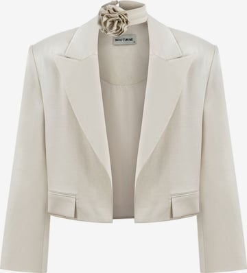 Blazer NOCTURNE en blanc : devant