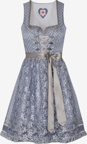 SPIETH & WENSKY Dirndl 'Amazona' in Blue: front