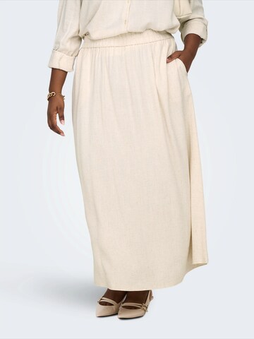 ONLY Carmakoma Skirt 'CARSIESTA' in Grey: front