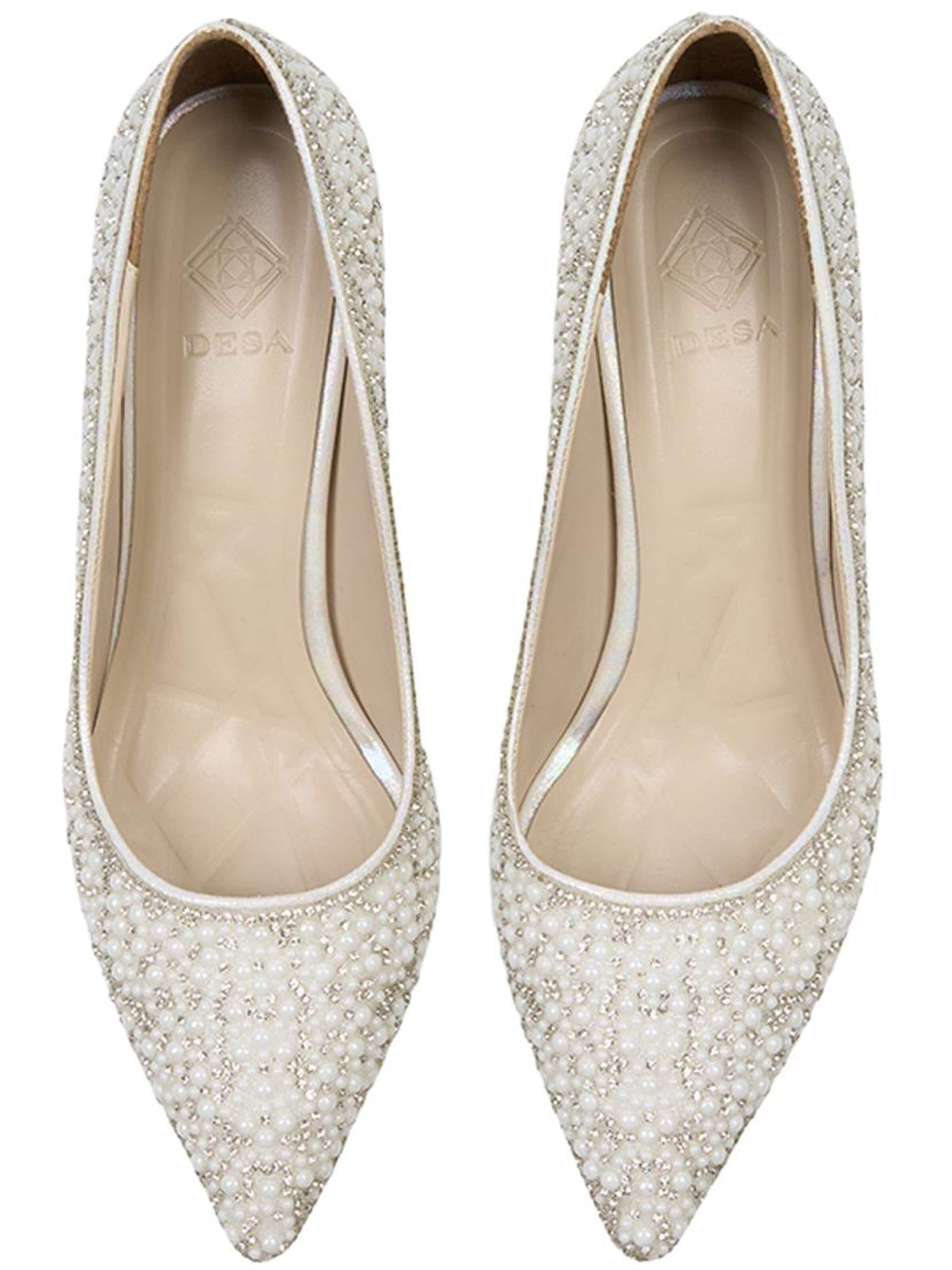 Desa Pumps 'Stilett' in Wit