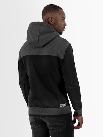 Alessandro Salvarini Sweatshirt in Schwarz