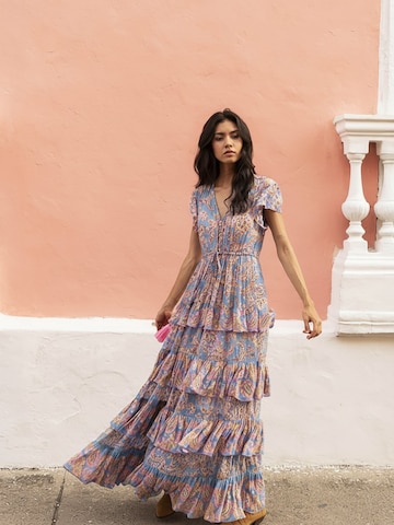 Robe 'Robe Longue Anakarina' Miss June en bleu