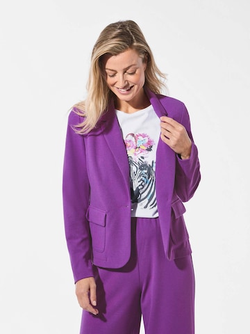 Blazer Goldner en violet