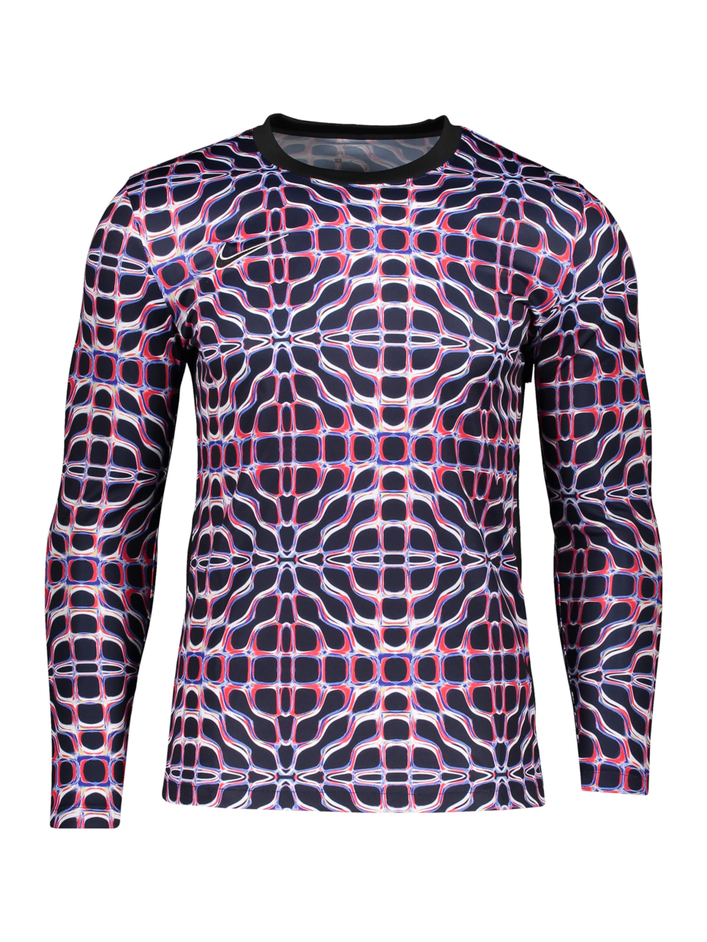 NIKE Funktionsshirt 'Academy' in blau / navy / rot / schwarz, Produktansicht