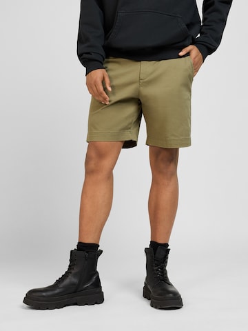 WOTEGA Regular Chino Pants 'Luno' in Green