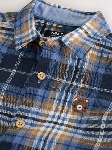 Next Regular fit Button up shirt in Blue