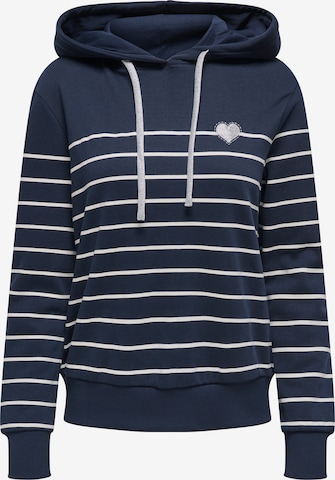 ONLY Sweatshirt in Blau: Vorderseite