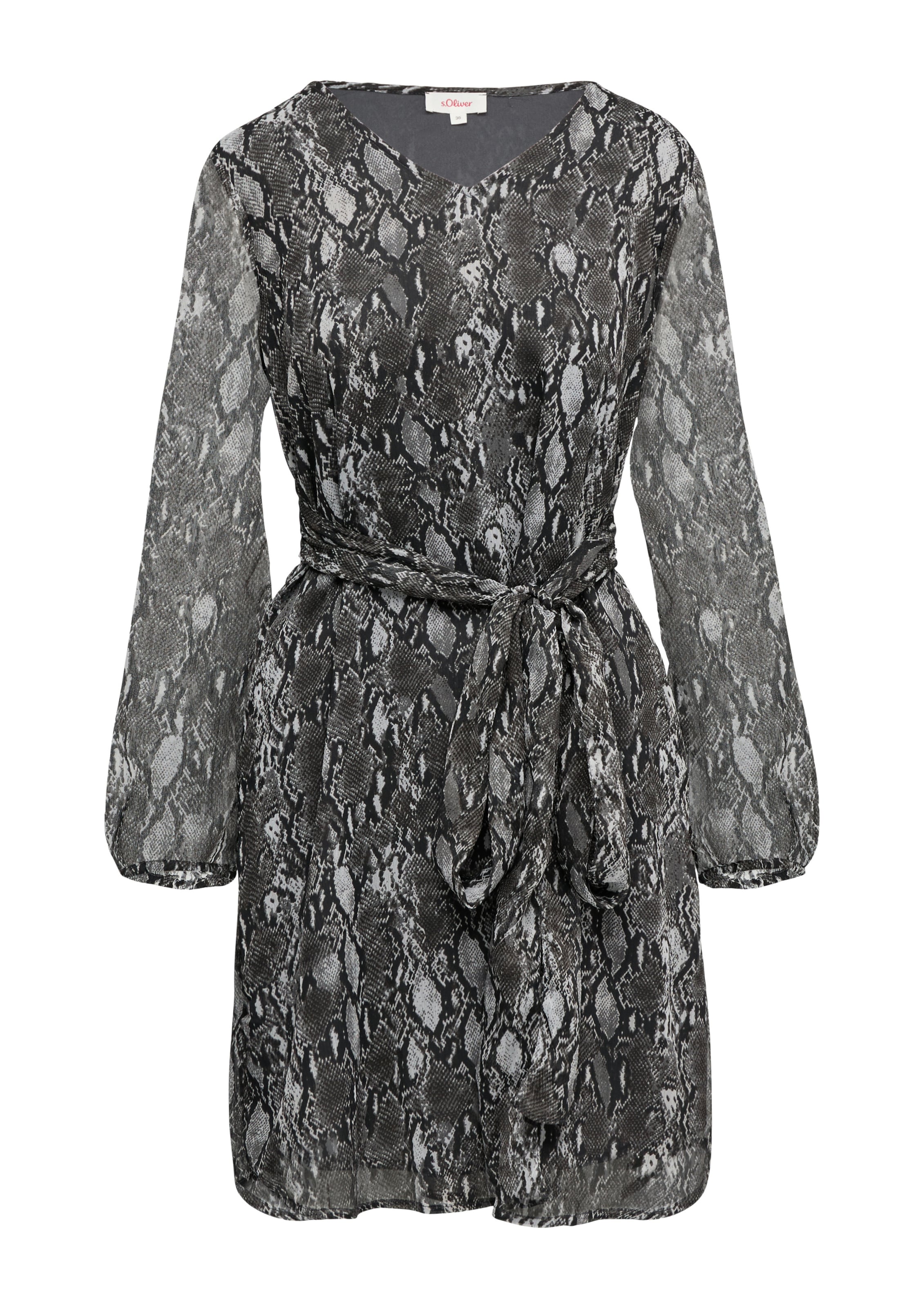 s.Oliver Jurk in Grijs: voorkant
