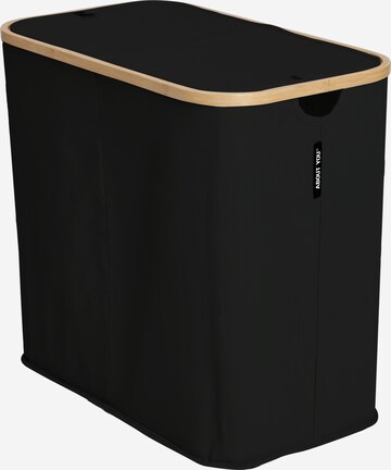 ABOUT YOU Laundry Basket 'Sorter' in Black: front