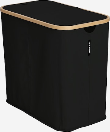 ABOUT YOU Laundry Basket 'Sorter' in Black: front