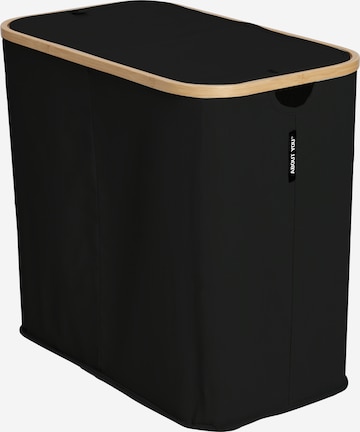 ABOUT YOU Laundry basket 'Sorter' in Black: front