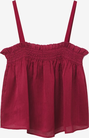 MANGO Top 'Lecce' in Rood: voorkant