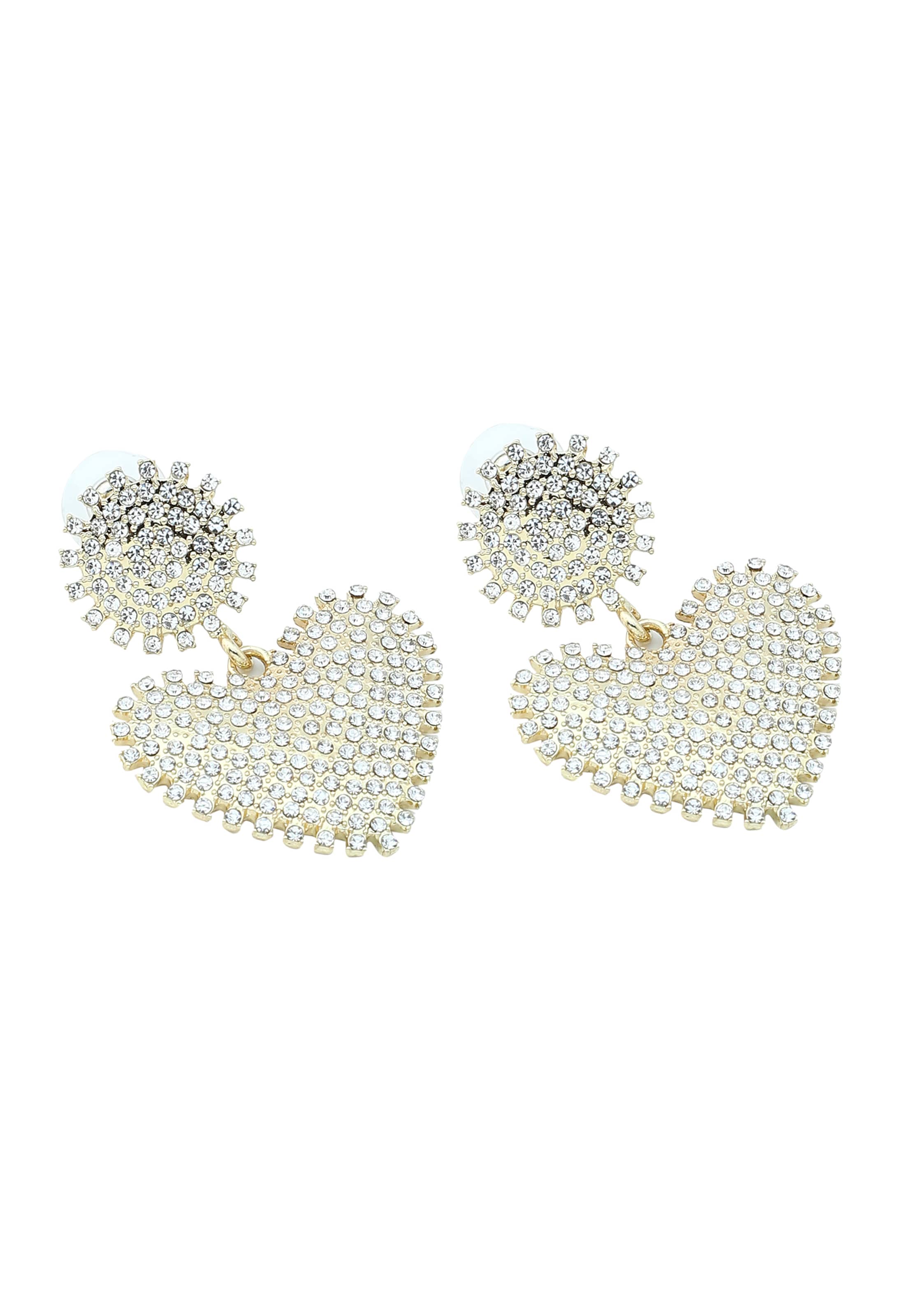 SOHI Kõrvarõngas ' Alma ', värv Kuld: eest vaates