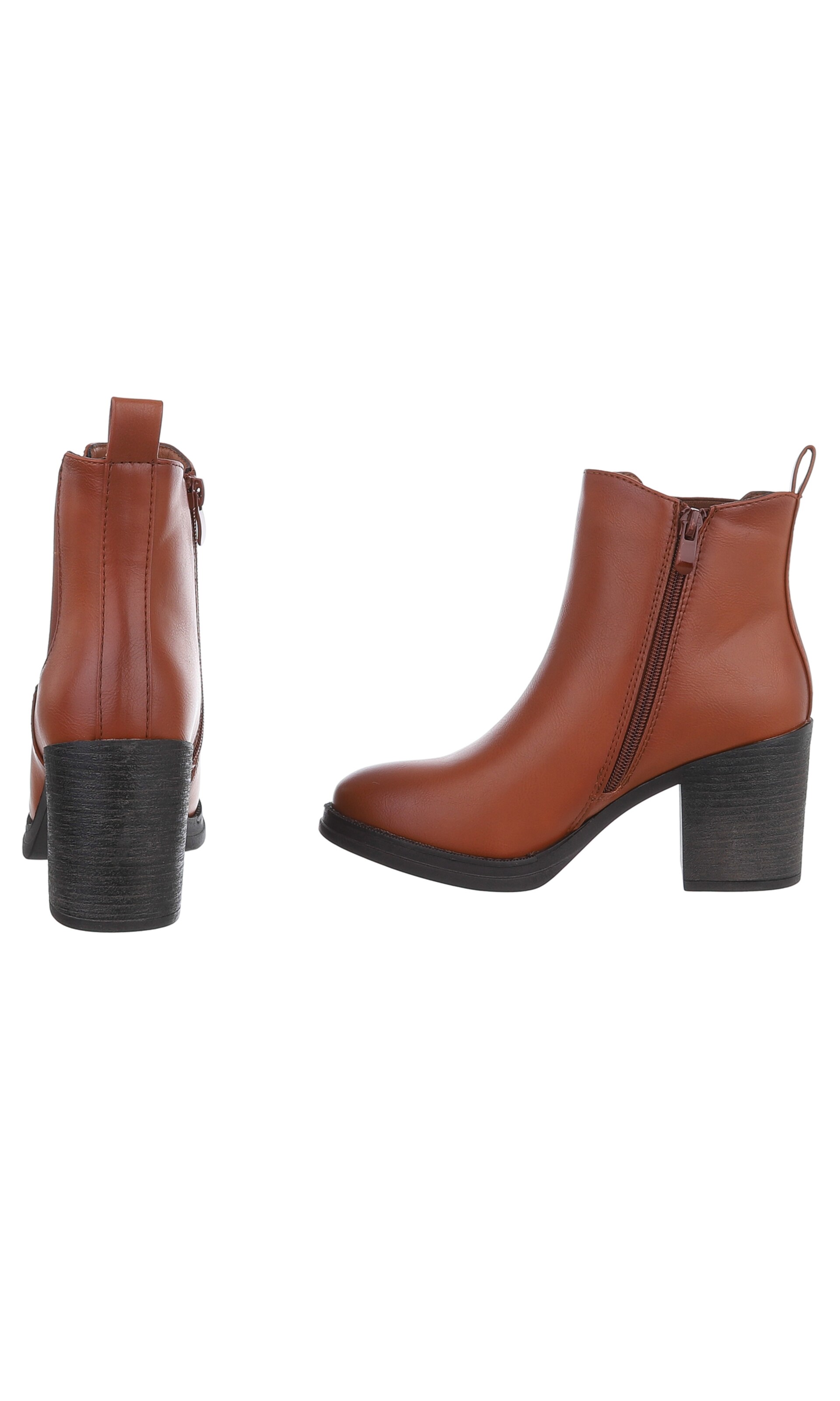 Ital-Design Chelsea Boots in Brown