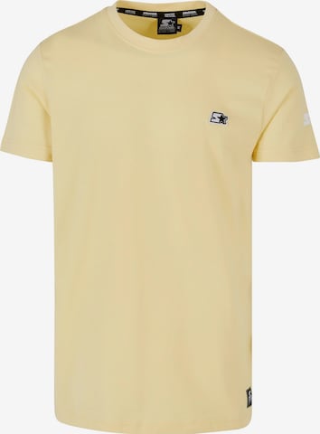 Maglietta di Starter Black Label in giallo: frontale