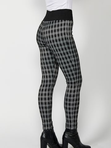 KOROSHI - Skinny Calças em preto