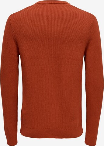 Only & Sons Pullover i rød