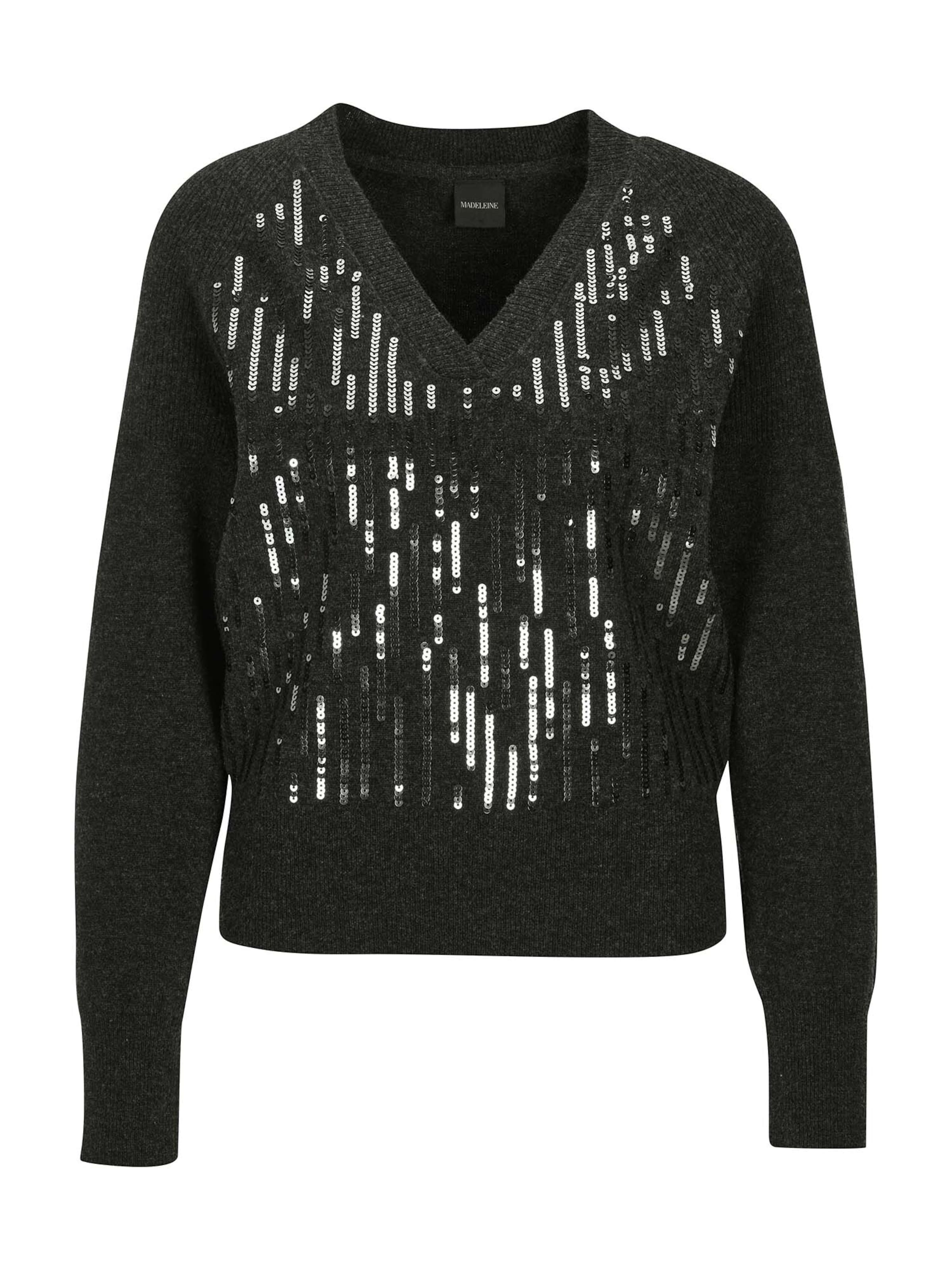 Pull-over MADELEINE en noir : devant