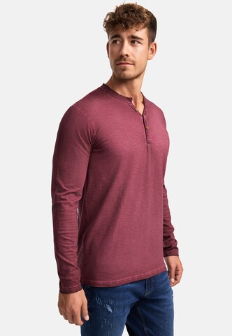 INDICODE JEANS Shirt ' Kilsone ' in Rood