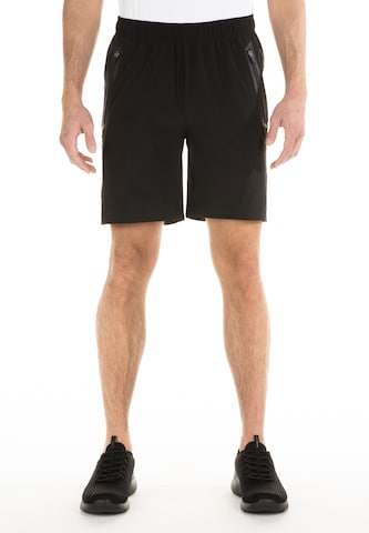 LPO Regular Pants in Black: front