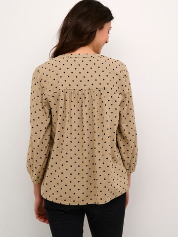 Kaffe Blouse 'KA Milia' in Beige