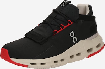 Sneaker bassa 'Cloudnova 2' di On in nero: frontale