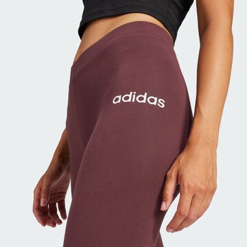 ADIDAS SPORTSWEAR Skinny Sports trousers 'Essentials' in Red