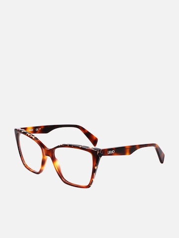 Liu Jo Zonnebril 'Liu Jo LJ2804 Violet/light blue 53/16/140 WOMAN Eyewear Frame' in Bruin: voorkant