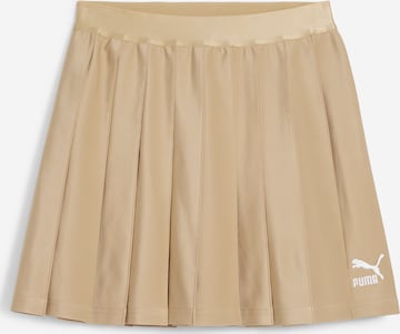 PUMA - Falda deportiva en marrón: frente