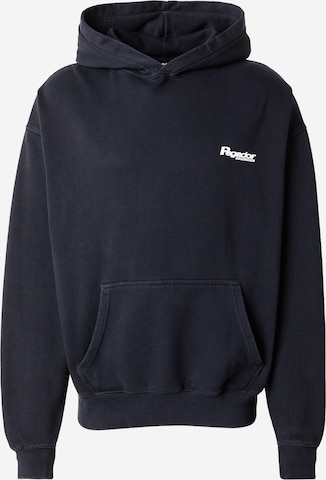 PegadorSweater majica 'Rasus' - crna boja: prednji dio