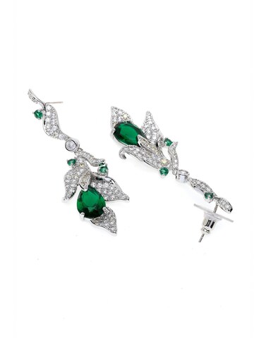 Boucles d'oreilles 'Edytara' AVANT-GARDE PARIS en vert