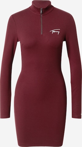 Tommy Jeans Dress in Red: front