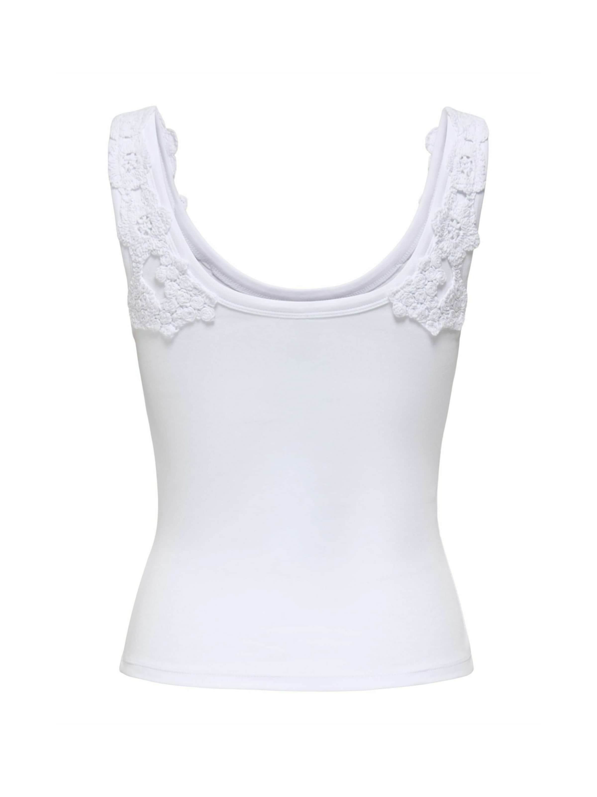 Top 'ONLZANNY' di ONLY in bianco