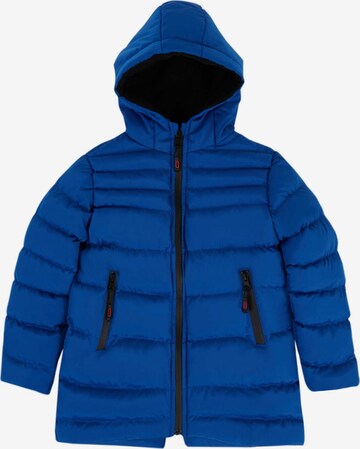 LELA Winter Jacket in Blue: front