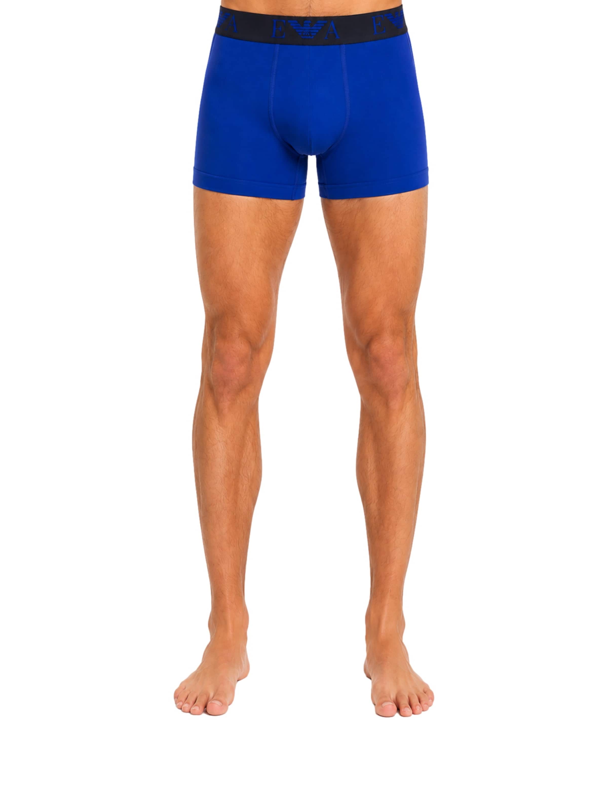 Boxers Emporio Armani en bleu : devant