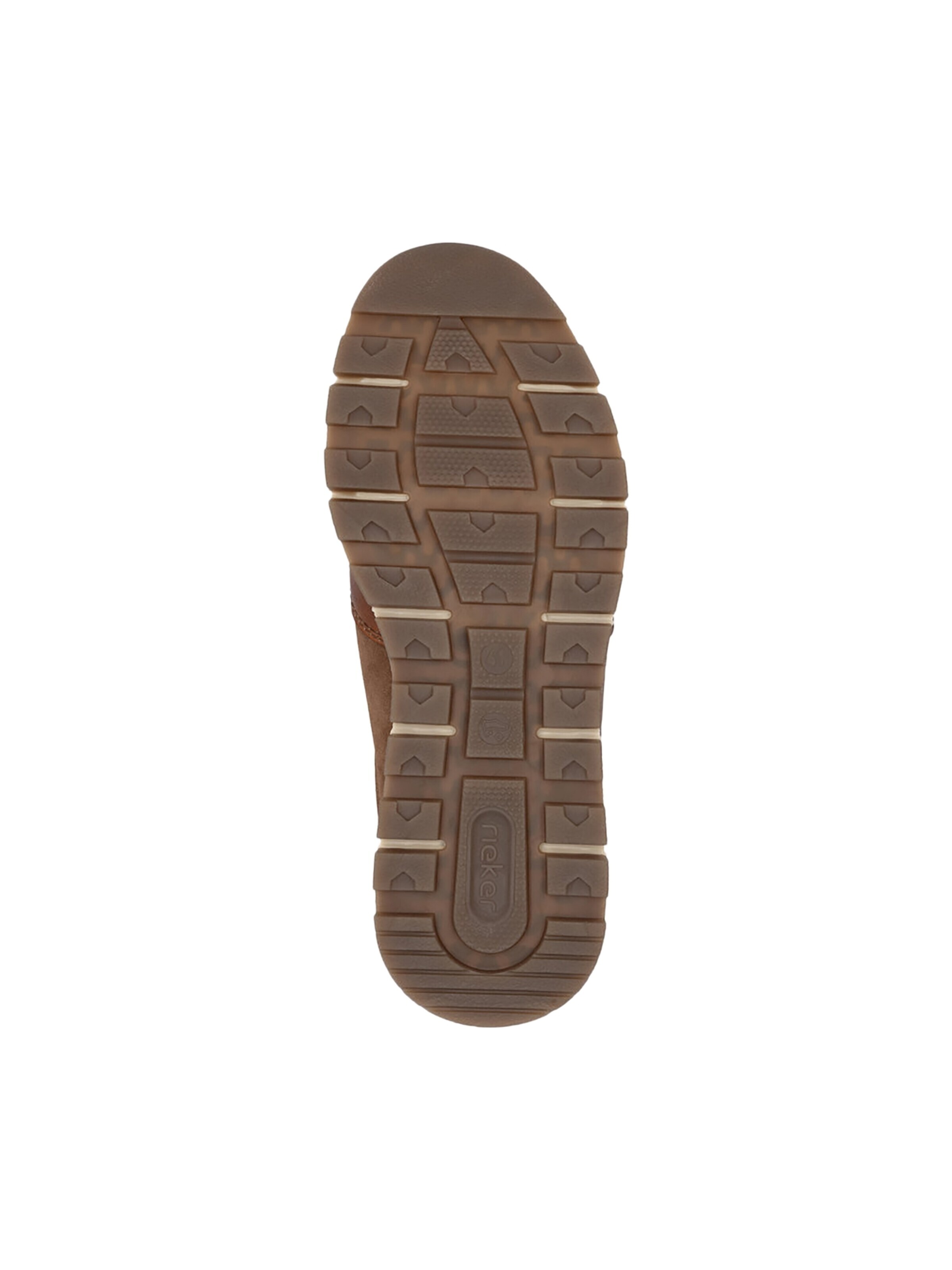 Chaussure de sport à lacets Rieker en marron