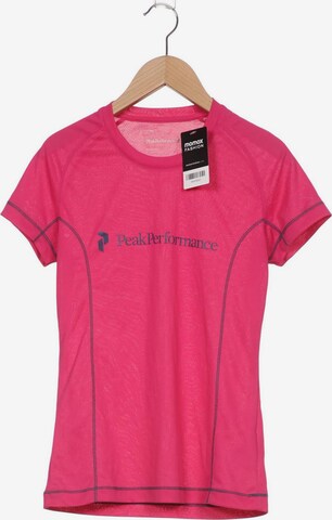 PEAK PERFORMANCE T-Shirt S in Pink: predná strana