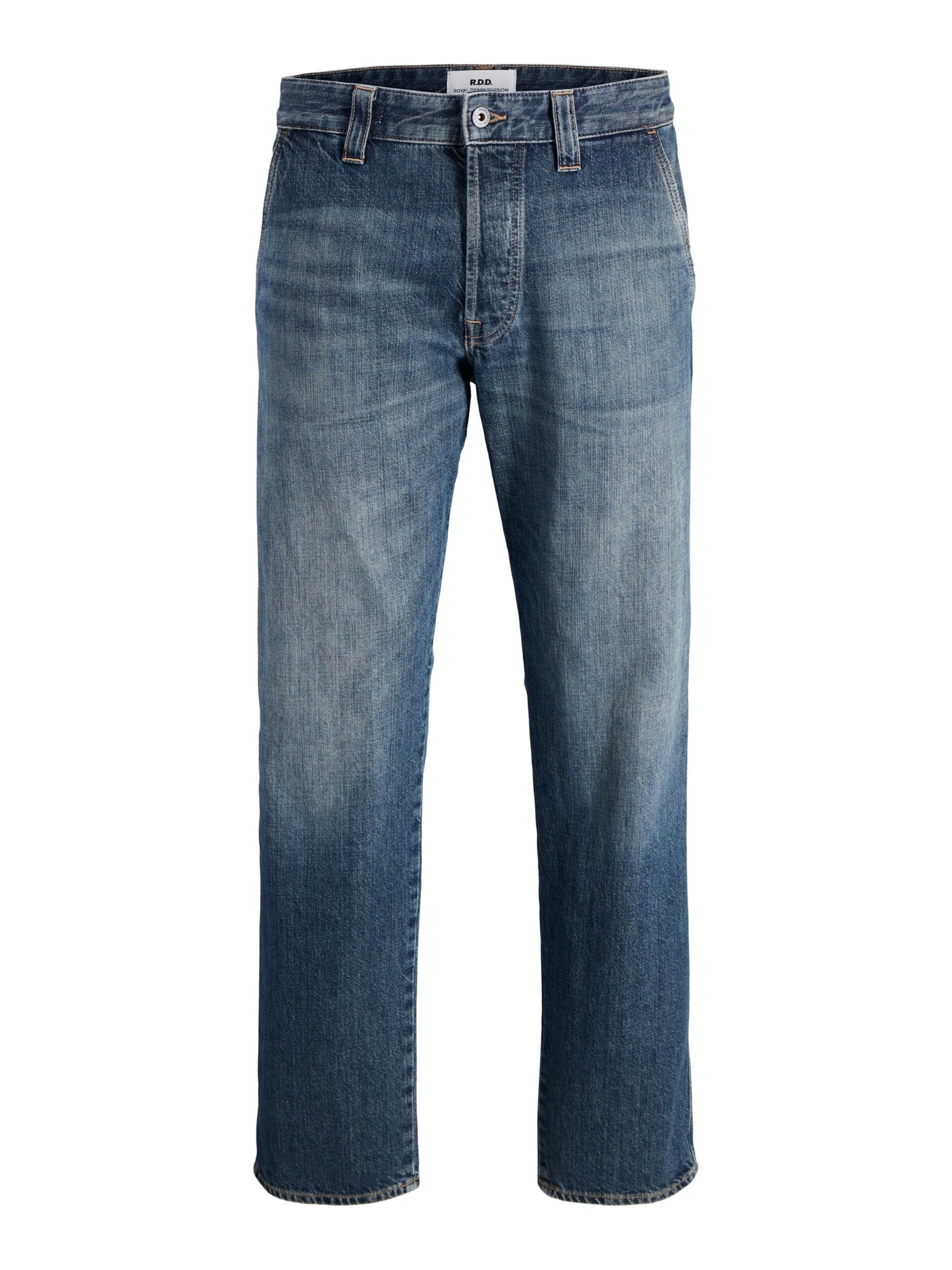 Regular Jean R.D.D. ROYAL DENIM DIVISION en bleu : devant
