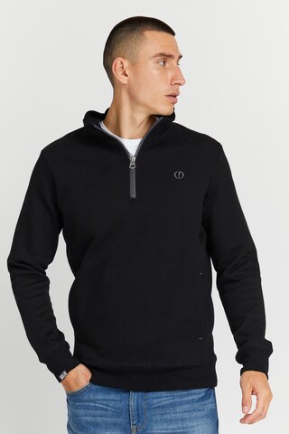 !Solid Sweatshirt in Black: front