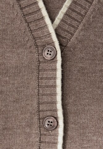 STREET ONE Strickjacke in Braun