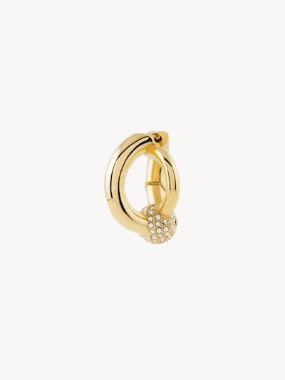 YParis Örhängen 'Boucle Missie Star G' i 2.5 cm x 2.5 cm i guld, Produktvy