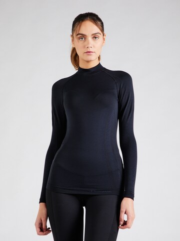 Base Layer Champion Authentic Athletic Apparel en noir : devant