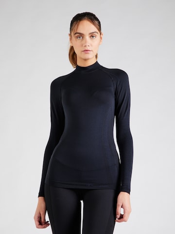 Champion Authentic Athletic Apparel Base Layer in Schwarz: predná strana