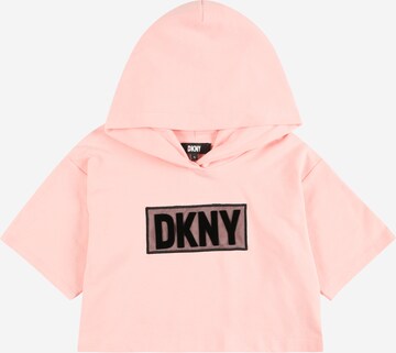 DKNY Тениска в розово: отпред