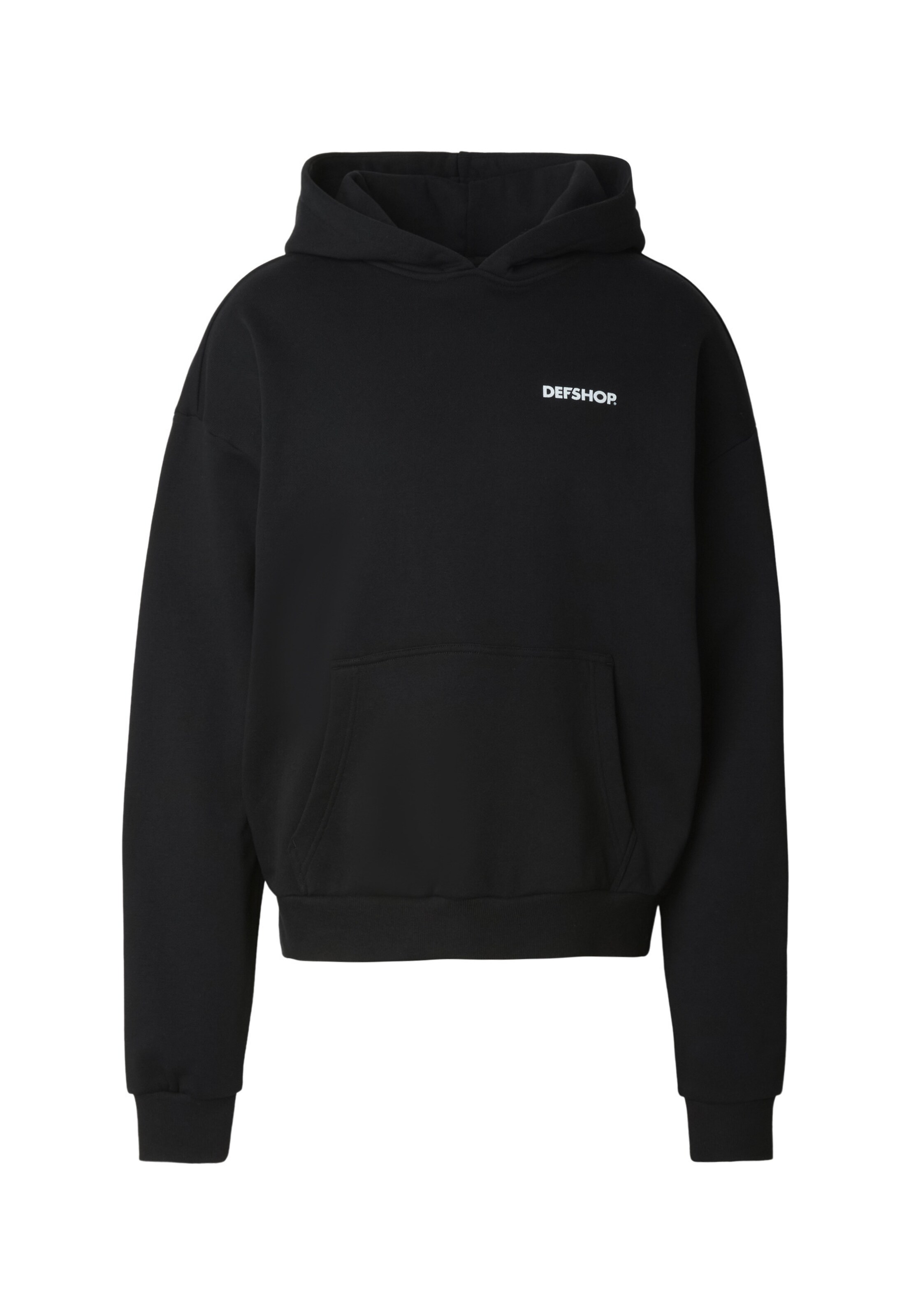 Sweat-shirt 'Schäl Sick' DEF en noir : devant