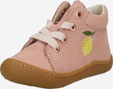 PEPINO by RICOSTA First-step shoe in Pink: front