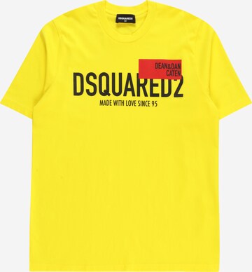 DSQUARED2Majica - žuta boja: prednji dio