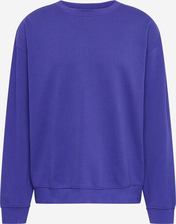 WEEKDAY Sweatshirt in Blauw: voorkant